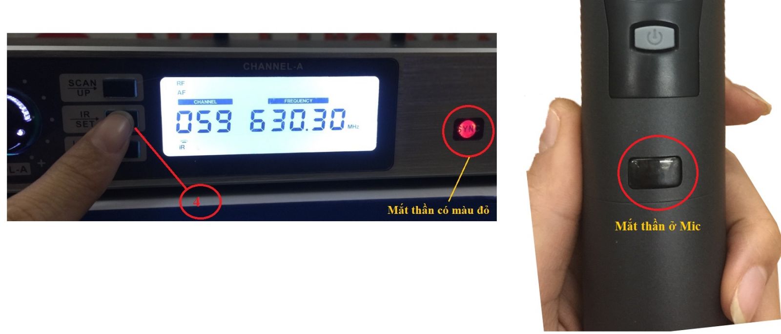 cách kết nối mic không dây chuyên nghiệp